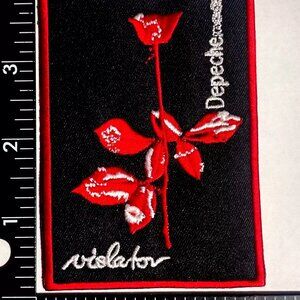 Depeche Mode Violator 2.8" x 4"  Iron On or Sew Embroidery Patch High Quality